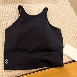 Lululemon Black and White Align Twist-Back Tank collab with Barry’s boot camp